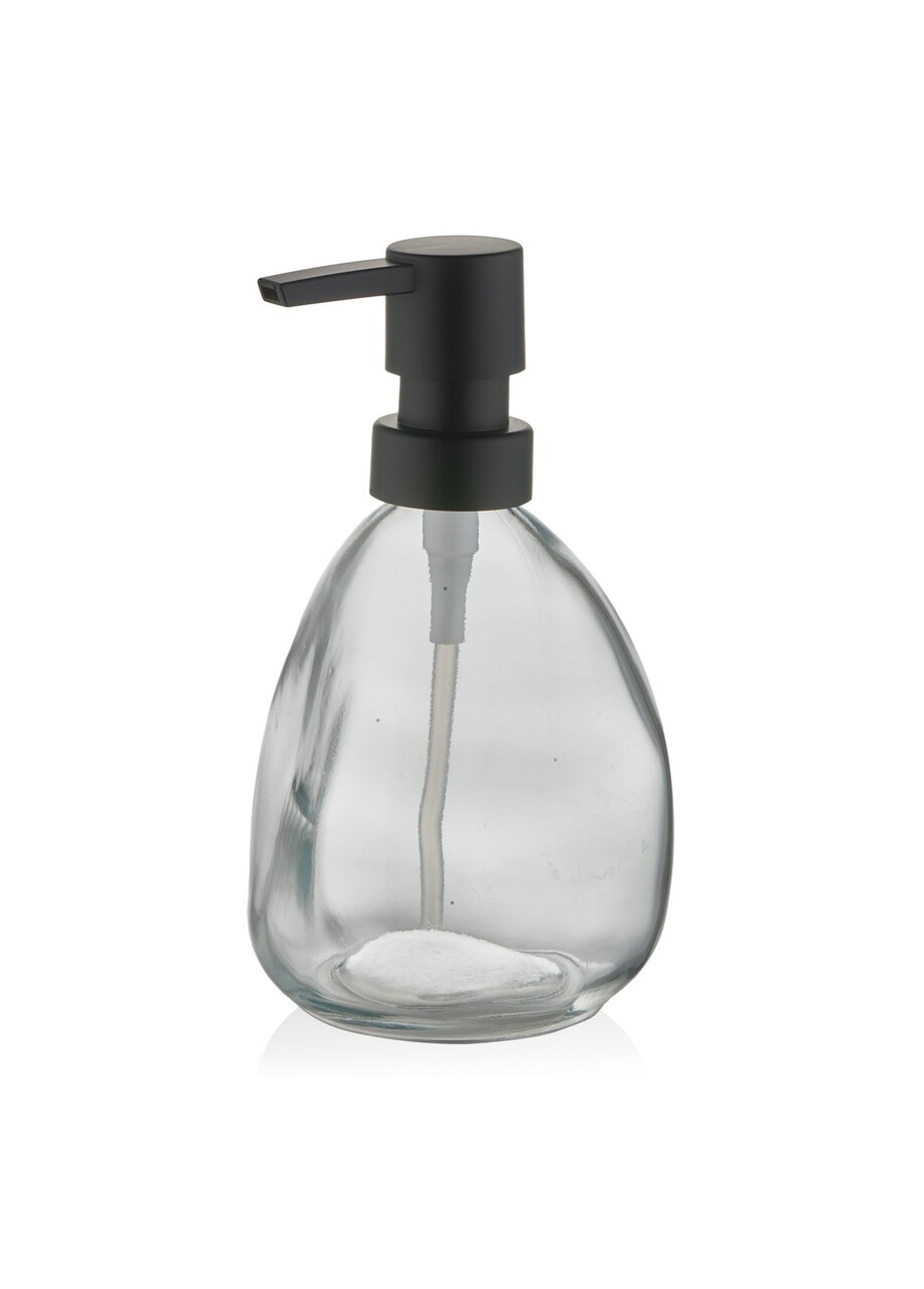 Dozator sapun lichid, Mia, SBN0056, Sticla, Transparent
