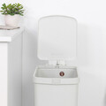 Cos de gunoi cu pedala, Brabantia, StepUp, 40 L, 35.2x28x66.6 cm, polipropilena, gri deschis