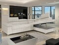 Coltar extensibil dreapta 4 locuri ELTAP, RT-01AMO, Eridano, 275x202x88 cm, lemn/poliester, bej deschis