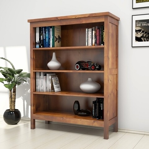 Biblioteca Aldo, Puqa Design, 97x38.4x130 cm, maro