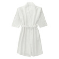 Halat de baie Vaffel, Homla, L/XL, bumbac/vascoza, alb