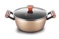 Set pentru gatit Emera, Cooking by Heinner, 5 piese, otel carbon/lemn/sticla