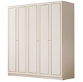 Dulap pentru haine, Rabi, Rb-083, 175x210x52 cm, Alb mat
