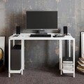 Birou, Hadley, Reader, 125x73.8x60 cm, Alb