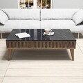 Set mobilier living, Hommy Craft, Milan, Nuc / Negru