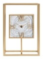 Ceas de masa Pearl Gold, Mauro Ferretti, 20x30 cm, fier, auriu