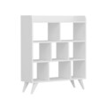 Corp biblioteca, Inarch, Florida, 90x105x30 cm, PAL, Alb