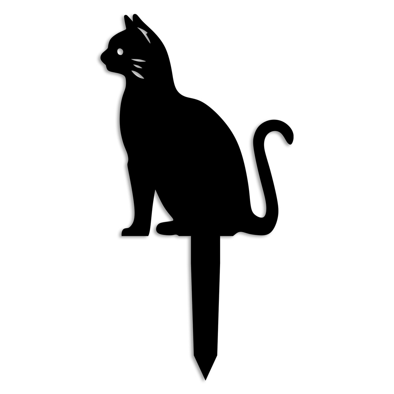Obiect decorativ de grădină, Cat 02, 38x20 cm, Negru - view 4