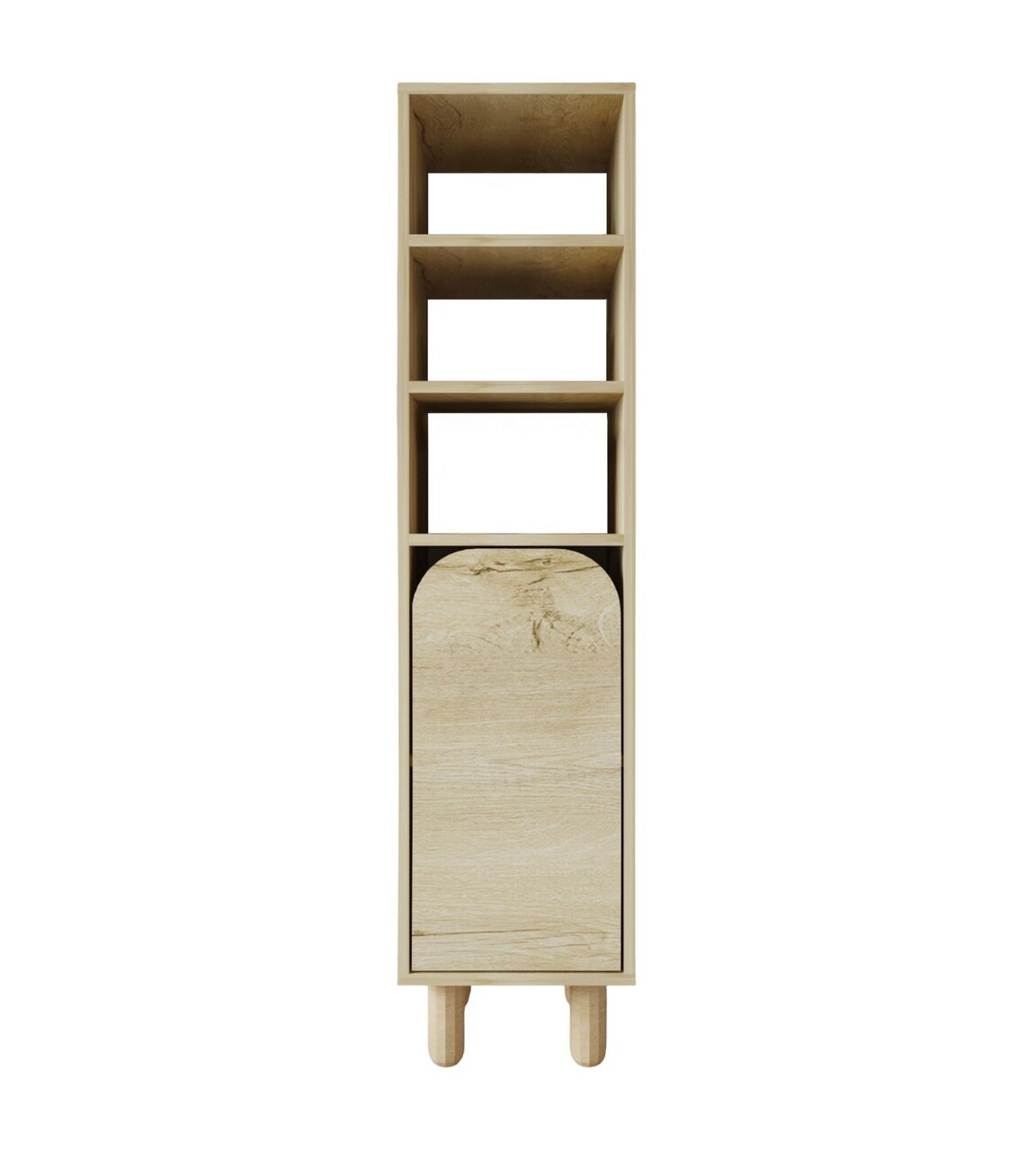 Dulap multifunctional, Hanah Home, Parma 1, 37x155x40 cm, PAL, Maro - view 4
