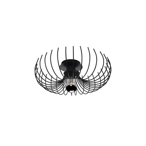 Aplica de tavan, Squid Lighting, Opilio, 38 x 12 x 12 cm, fier, negru Aplice si plafoniere
