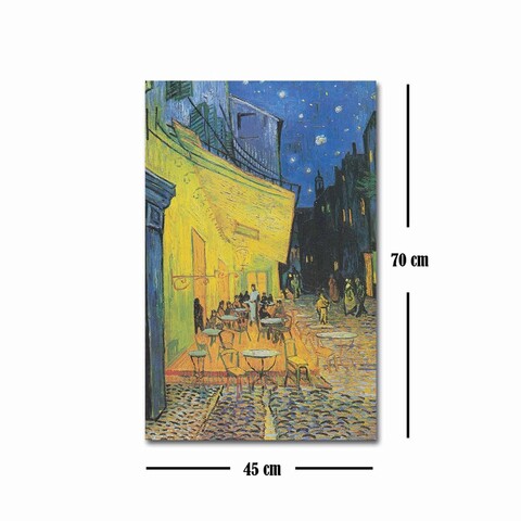 Tablou decorativ, FAMOUSART-111, Canvas, Dimensiune: 45 x 70 cm, Multicolor