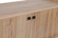 Comoda TV, Mod Design, Astana, 150x40x62 cm, Stejar / Negru
