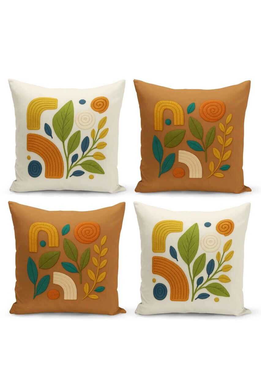 Set fete de perna, Artpnchset4-33, Poliester, Multicolor — imaginea 3