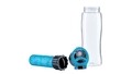 Sticla cu infuzor pentru fructe sau cuburi de gheata Fit, Ambition, 730 ml, plastic, albastru
