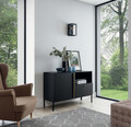 Aplica de perete ELTAP, Furtim, 15x17x30 cm, 1xE27, 15W, otel, negru