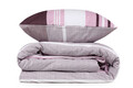Lenjerie de pat pentru o persoana (FR), Savoy - Lilac, Victoria, Bumbac Ranforce