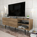 Comoda TV, Retricy, Ronas, 160x35x38.6 cm, PAL, Maro