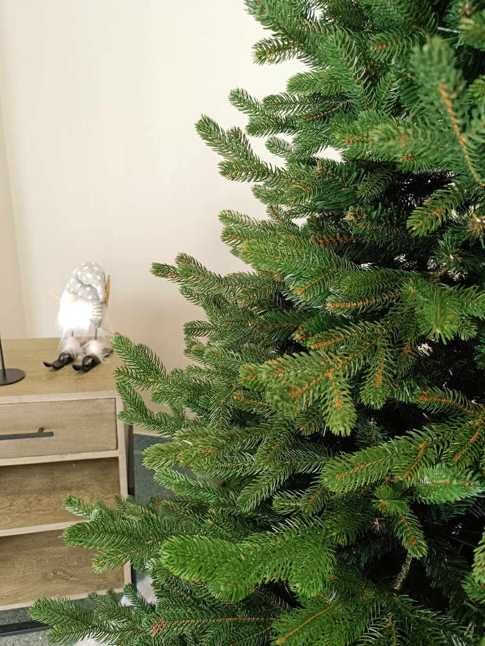 Brad artificial Christmas Deluxe by Sersimo, Viena Slim, 2D+3D, 210cm — imaginea 12