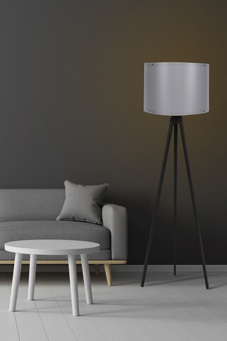 Lampadar, 113, fullhouse, 38 x 145 cm, 1 x e27, 60w, negru/gri
