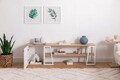 Comoda TV, Arnetti, Lissa Dolapli Tv Stand, 160x30x48 cm, PAL, Safir / Alb