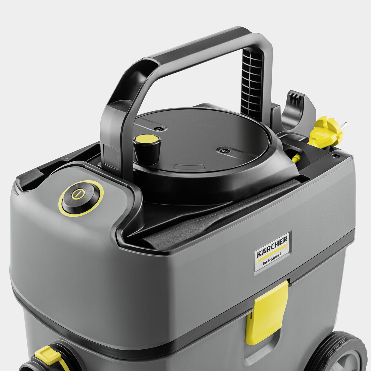Aspirator profesional uscat T 15/1, Karcher, gri — imaginea 5