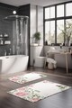 Set covorase de baie, Cartwright, CT-5222, Poliester, Multicolor