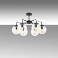 Lustra, Fulgor, 942FLG1358, Metal, Negru