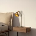 Lampa de masa, Murek - 11557, Fulgor, 18 x 29 x 60 cm, 1 x E14, 40W, auriu