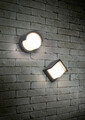 Aplica de perete pentru exterior Puno, RL, 15x10x15 cm, 8W, 1x SMD, plastic, negru mat