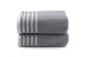 Set prosoape de baie, Hobby, Mayra, Microbumbac, Gri inchis