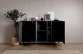 Comoda ADRK, Tili 3D 6P, 157.7x40.8x95 cm, PAL laminat, negru