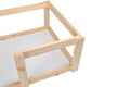 Patut pentru copii Baby Nest, Dekzy, Plus 107, 196x96x55 cm, Stejar