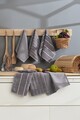 Set prosoape, Eponj Home, Sofya, Bumbac, Antracit