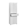 Dulap multifunctional, Adore, ADR-441-PP-1, 60x187x40 cm, PAL, Alb