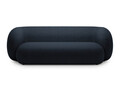 Canapea modulara 3 locuri, Kate, Micadoni, 213x99x76 cm, tesatura boucle, albastru inchis