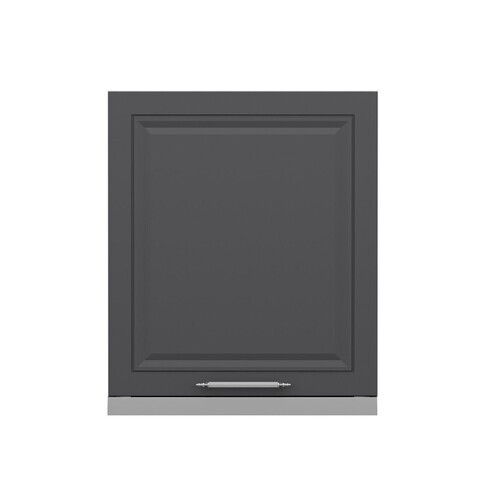 Dulap pentru bucatarie, Hanah Home, Minar, 60x60x37 cm, Alb / Antracit
