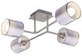 Lustra Sax, Candellux, 69 x 50 cm, 4 x E14, 40W, nichel satinat