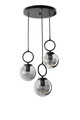 Lustra, Stala, 846STL2819, Metal, Negru