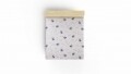 Cearceaf de pat dublu BHPC 029 - Lilac, 240x260 cm, 100% bumbac ranforce, Beverly Hills Polo Club, alb/lila
