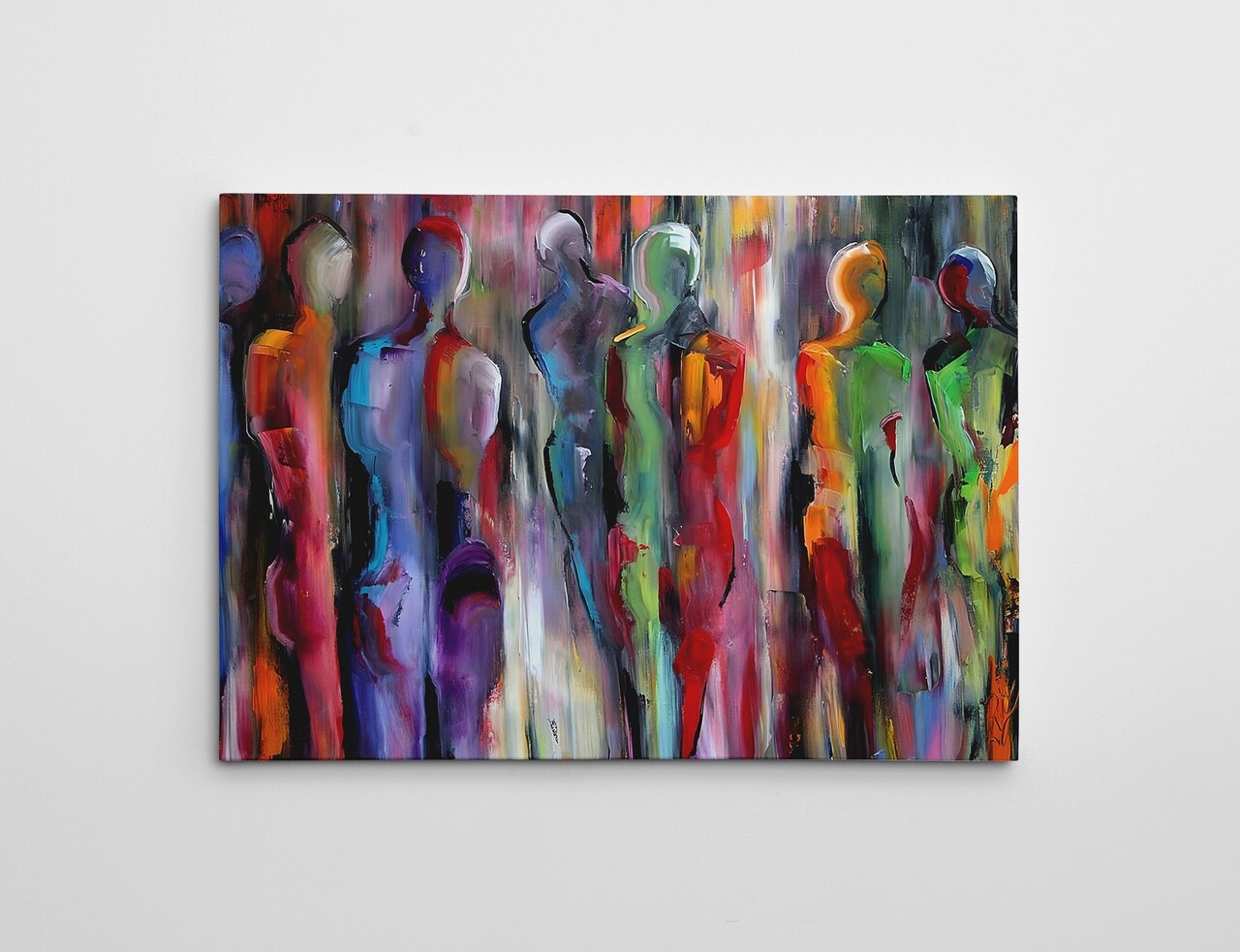 Tablou decorativ, WY338 (70 x 100), Canvas imprimat, Multicolor - view 3