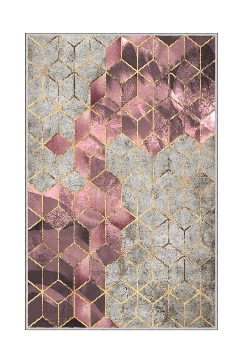 Covor, Hmnt771, 100x300 cm, Poliester, Multicolor — imaginea 4