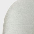 Scaun Ampla, Homla, 56x47x78 cm, metal/poliester, ecru