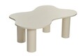 Set masuta de cafea, Rotexa, Bloom, MDF , Crem