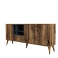 Consola, Hommy Craft, Napoli, 180x81x35 cm, PAL, Maro