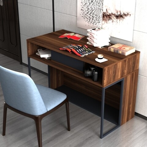 Birou beta1, gauge concept, 120x60x81.8 cm, pal, aluna
