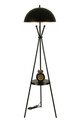 Lampadar, Luin, 534LUN4437, Metal, Negru