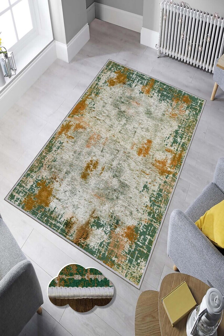 Covor, Hmnt747, 100x150 cm, Poliester, Multicolor