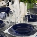Serviciu de masa, 24 piese, Kutahya Porselen, NCHR24Y289029, portelan
