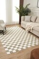 Covor, Damas 4003, 120x180 cm, Poliester, Crem / Aur
