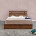 Pat dublu, Comforty, Fuga 150, 155x100x205 cm, PAL, Maro